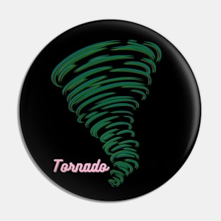 green tornado Pin