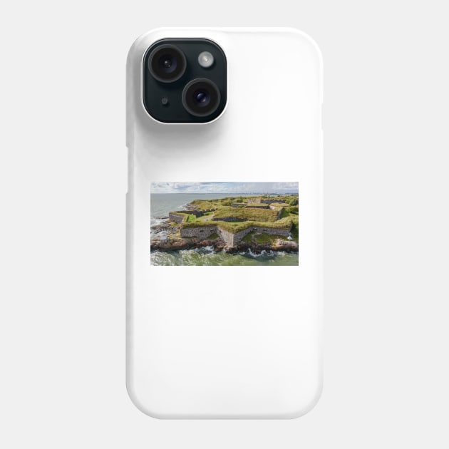 Star-shaped bastion walls of Suomenlinna fortress Phone Case by lena-maximova