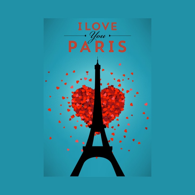 I Love You Paris by kursatunsal