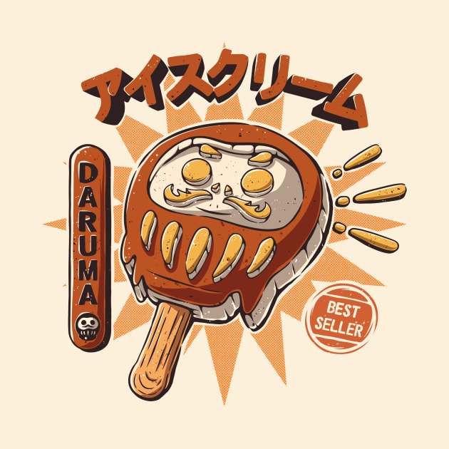 Daruma Ice Cream by footmark studio