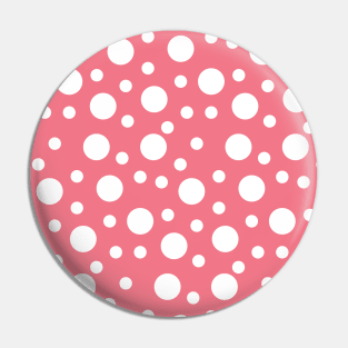 Pink Dots and Circles Seamless Pattern 012#002 Pin