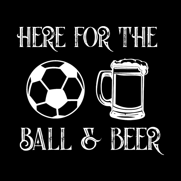 Balls & beer funny soccer alley sport drinking by MarrinerAlex