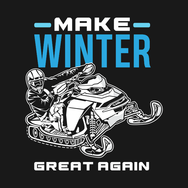 Funny Snowmobile Rider Snowmobiling Snowmobiler by ksshop