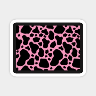 Pink Cow Magnet