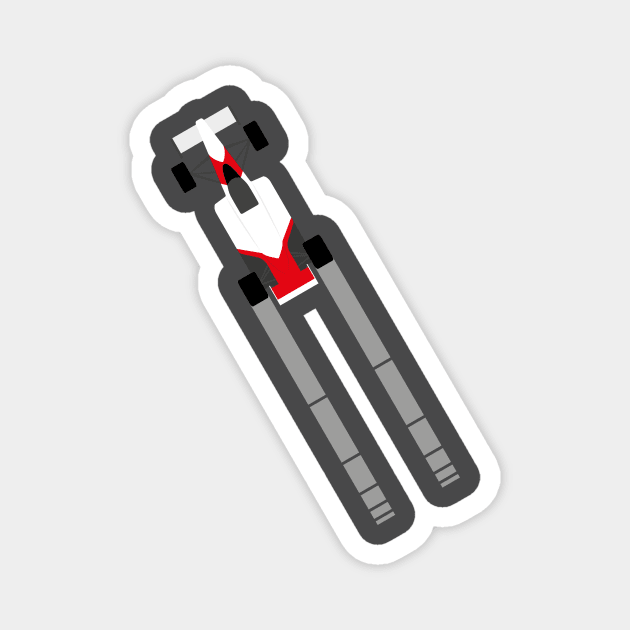 McLaren MP4/4 Magnet by s.elaaboudi@gmail.com