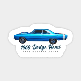 1968 Dodge Hemi Dart Hardtop Coupe Magnet