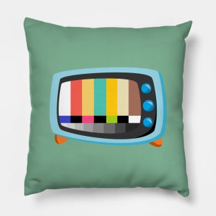 standby retro tv Pillow