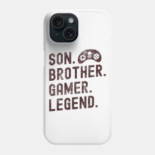 Son Brother Gamer Funny Video Games Lovers Phone Case