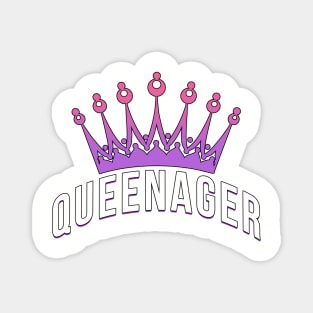 Queenager Magnet