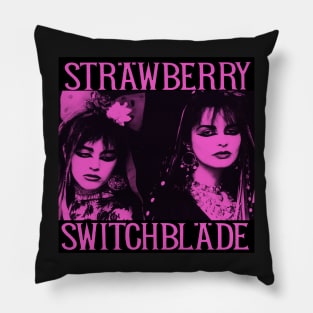 Strawberry Switchblade Pillow