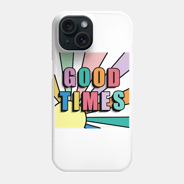 GOOD TIMES Phone Case by NICHOLACOWDERYILLUSTRATIONS 