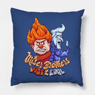 Heat And Snow Miser Pillow