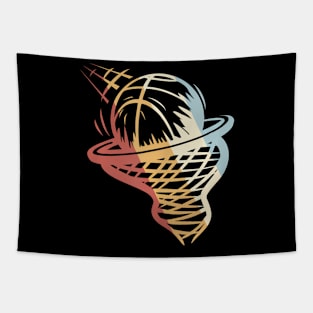 Basketball  Style Tapestry