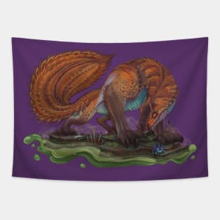 Fanged Wyvern - Viper Tobi-Kadachi Tapestry