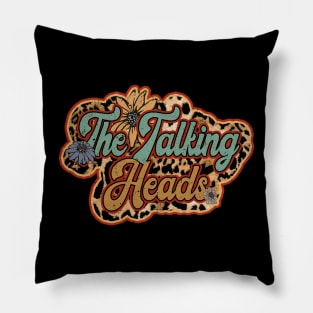 Talking Proud Name Personalized Retro Flowers Beautiful Pillow