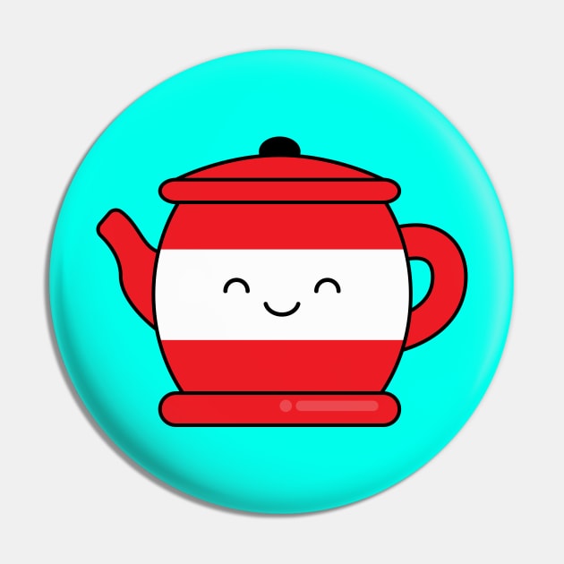 Tea Pot Pin by WildSloths