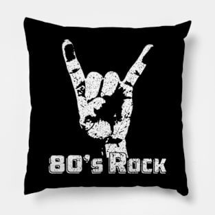 Rock 80s Rock Pillow