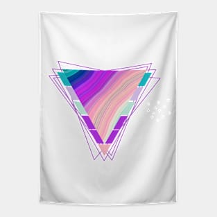 Abstract triangles Tapestry