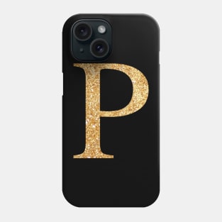 Golden P Phone Case