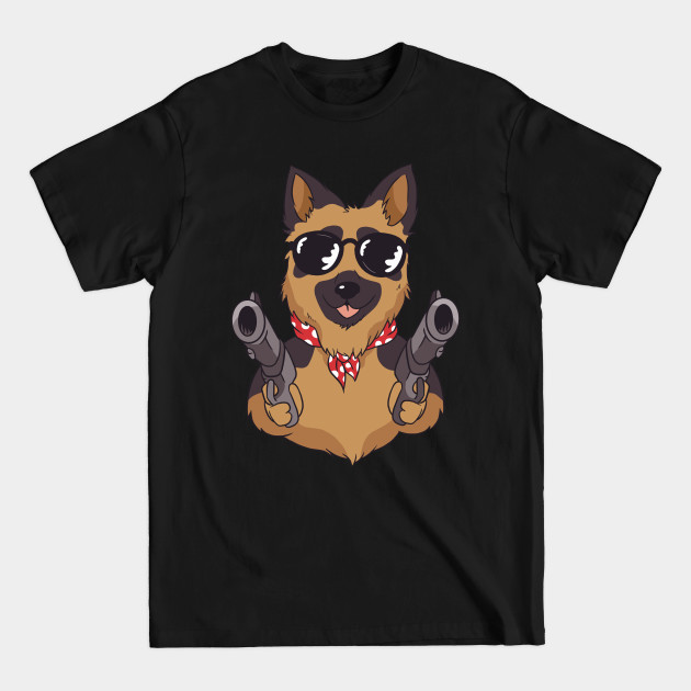 Disover Funny German Shepherd Guard Dog - German Shepherd - T-Shirt