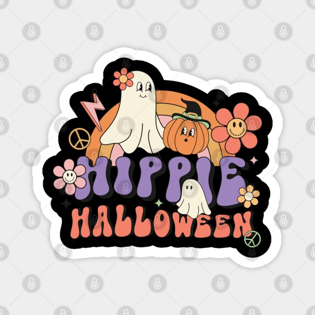 Hippie Halloween Magnet by UniqueBoutiqueTheArt