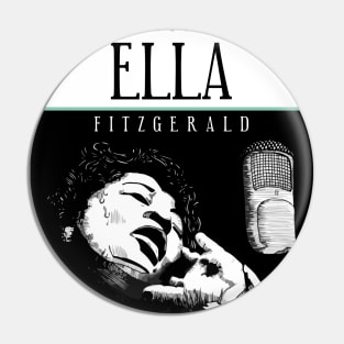 Jazz ELLA - Poster Art Pin