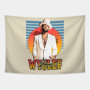 Retro Style FLYER Wyclef Jean Tapestry