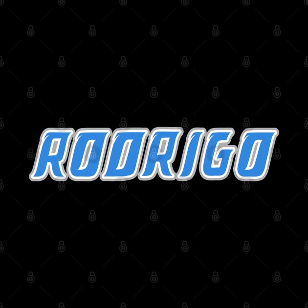 Rodrigo, Detroit Football themed Artwork by FanSwagUnltd