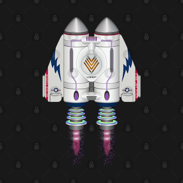 Space Force Jet Pack by SunGraphicsLab