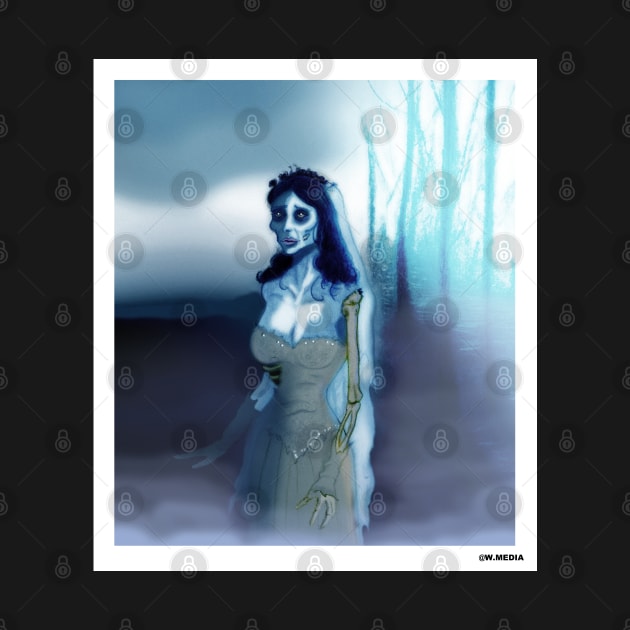 Corpse Bride portrait by Wonder design