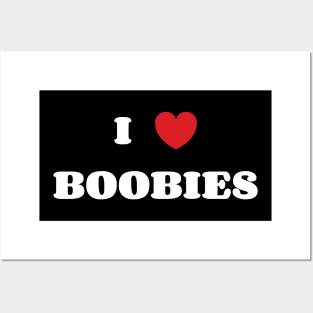 I like boys  I like boobs  Art Board Print for Sale by