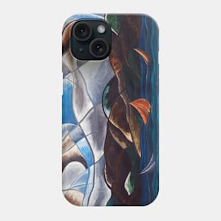 Clouds and Water Modernist Abstract Arthur Dove Painting. Phone Case