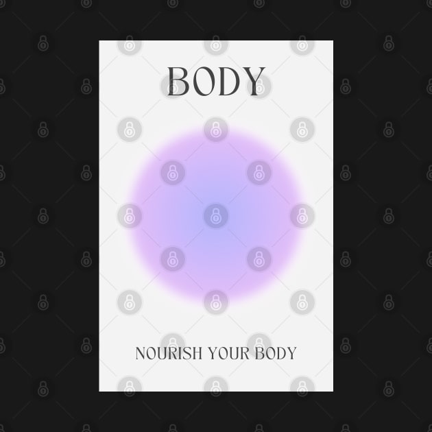 Body - Mind Body Soul Purple Aura by mystikwhale