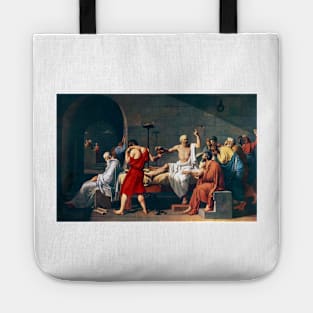 The Death of Socrates, 1787 artwork (H419/0519) Tote