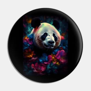 Fantasy panda bear Pin