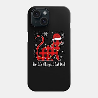 World's Okayest Cat Dad Phone Case