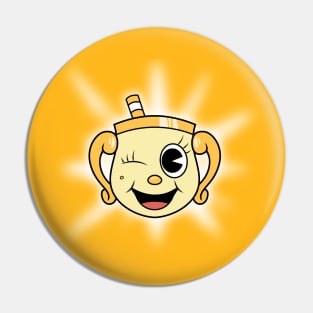 A Ms. Chalice Cartoon Pin