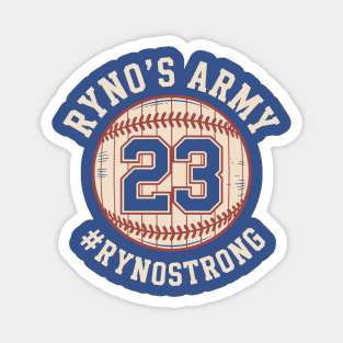 Forever 23 Shirt Ryne Sandberg Shirts FO23VER shirt Chicago Cubs Hall of Fame Strong ryno logo Magnet