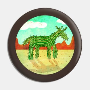 Cactus Unicorn Pin