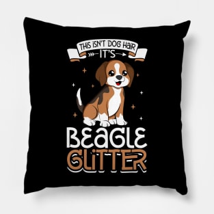 Beagle glitter Pillow