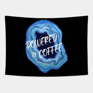 Powered by Coffee: Blue Tapestry