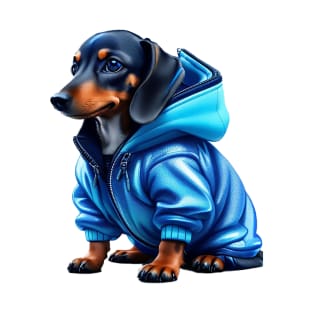 Fashionable Dachshund dog T-Shirt