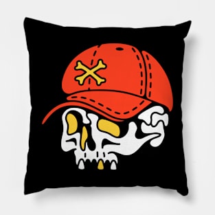 Skull hat Pillow