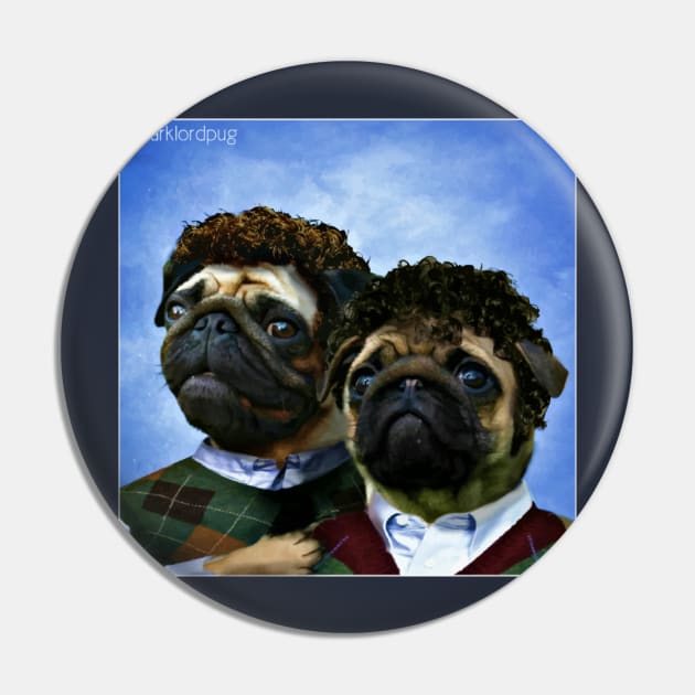 Steppuggers Pin by darklordpug