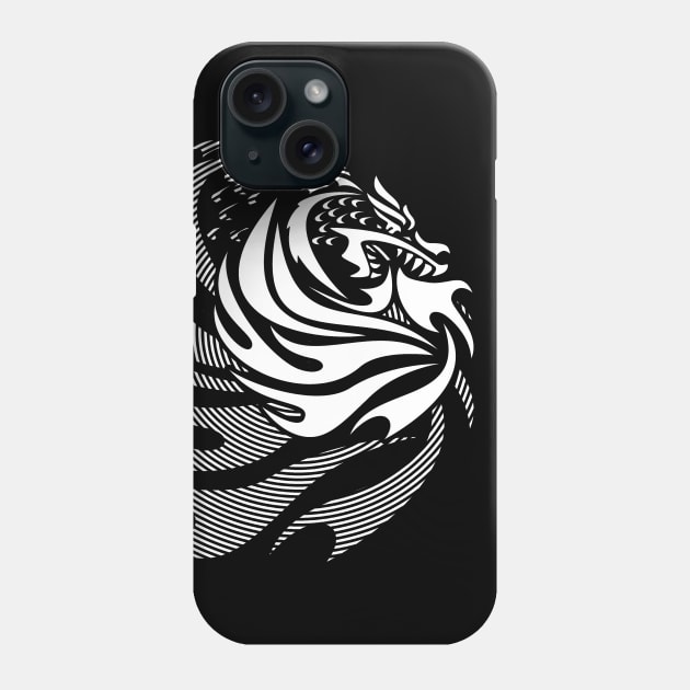 Fire Dragon Phone Case by hobrath