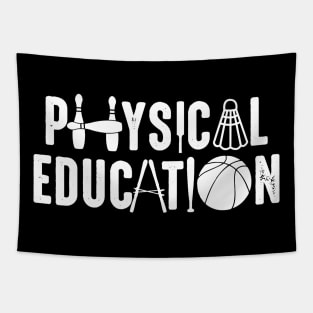 Physical Education Teacher Favorite Basketball Teaching Tapestry