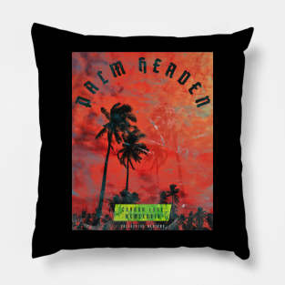 Palm Heaves - Beach style - Surfers Design Pillow