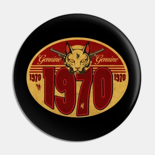 Classic Vintage 1970 Pin