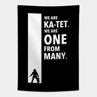 The Dark Tower Ka white Tapestry