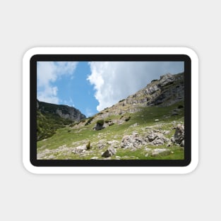 View from Bucegi mountains, Romania, Bucegi National Park Magnet